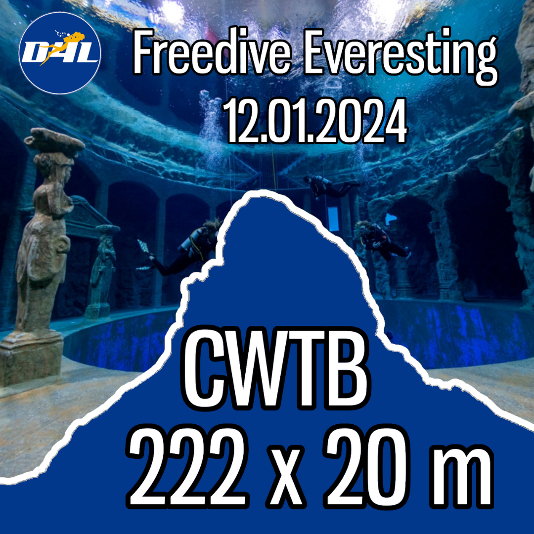 Workshops zum Freedive Everesting am 12. Januar 2024